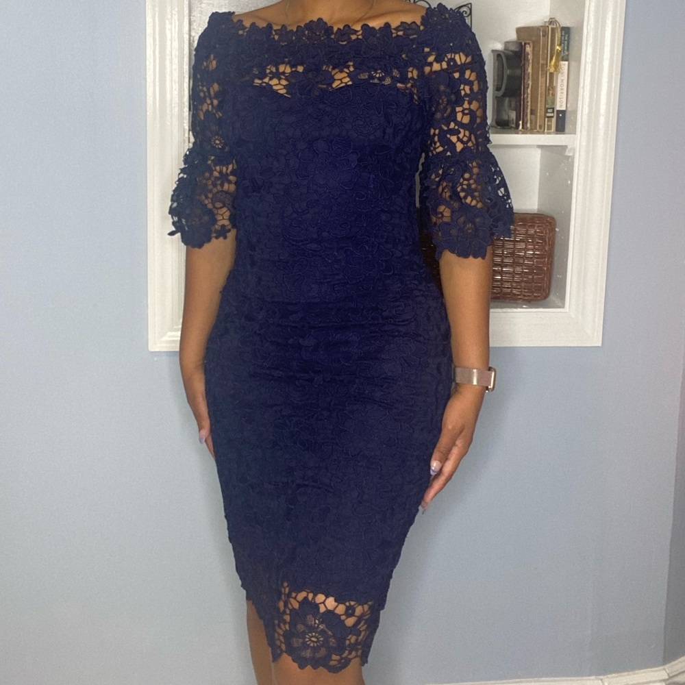 Paper Dolls London off the shoulder dress
